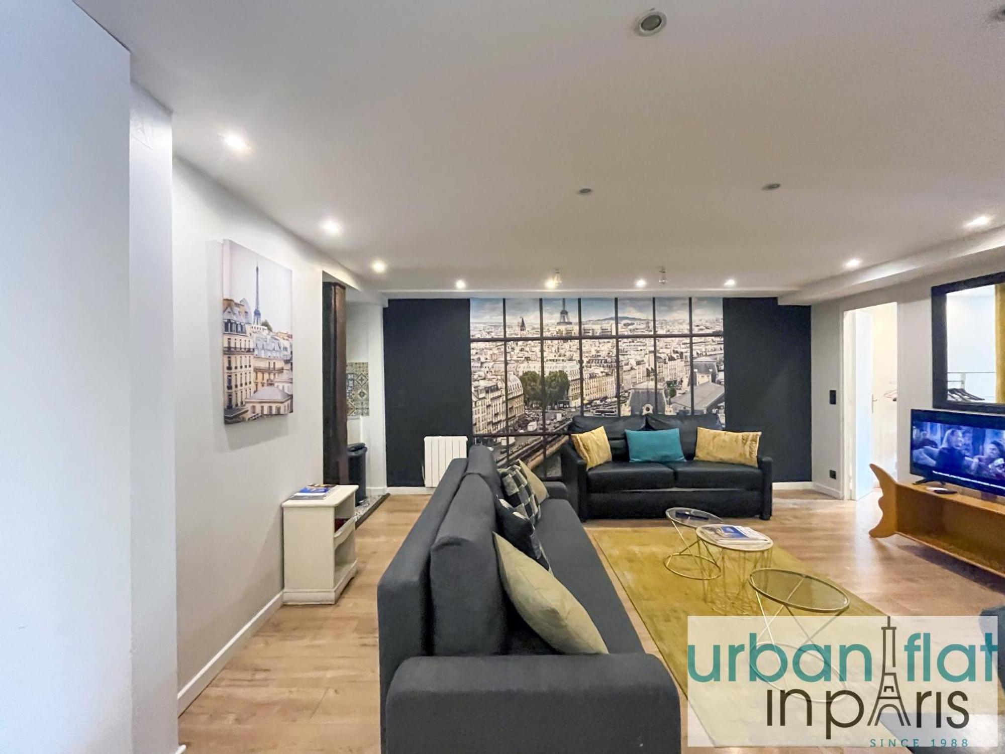 120 - Urban Gorgeous Apartment Le Marais Paris Dış mekan fotoğraf