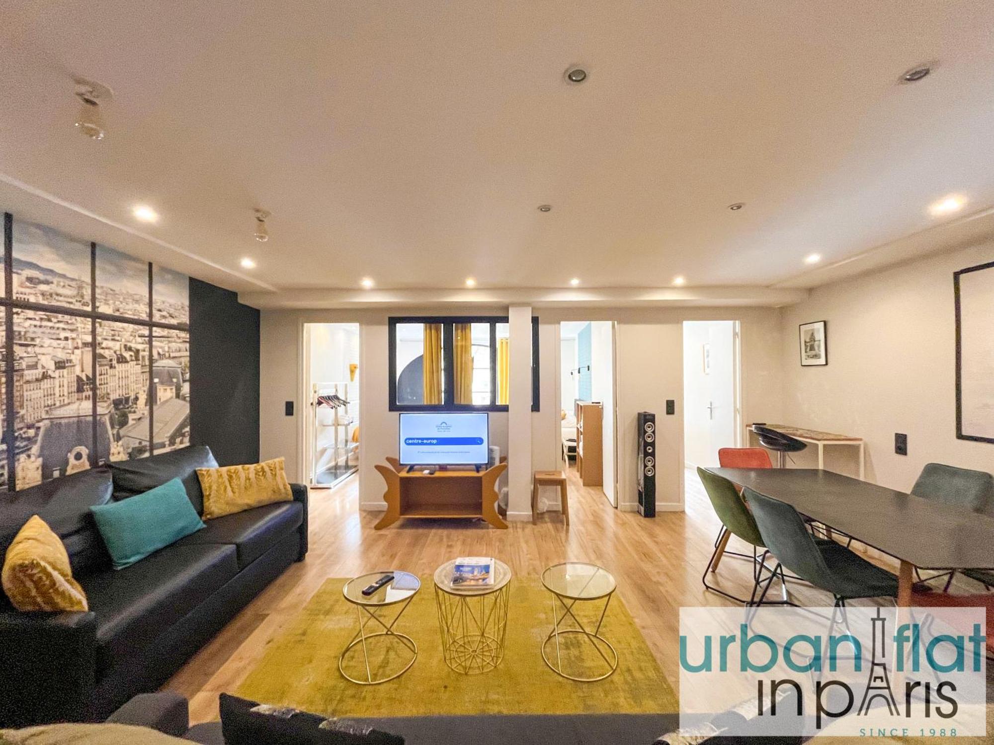 120 - Urban Gorgeous Apartment Le Marais Paris Dış mekan fotoğraf